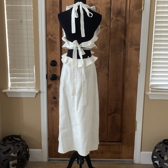 Zimmermann linen lovestruck dress sz 1  small Resort - Picture 7 of 11